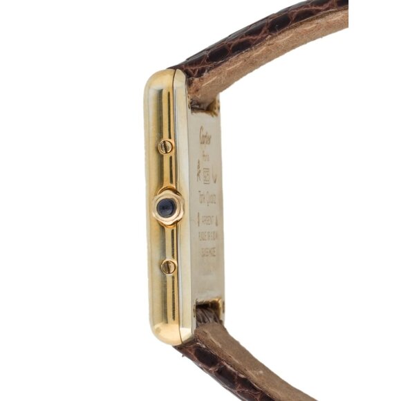 Cartier Ladies 18kt Must de Cartier Tank Watch - Picture 3 of 4